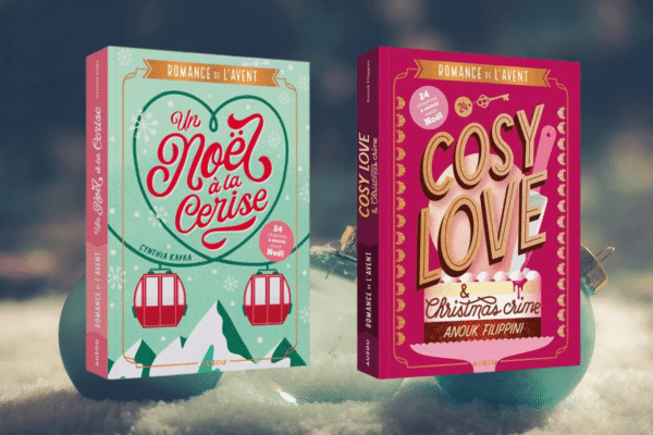 Les deux romances de l'avent signée Auzou pour 2025